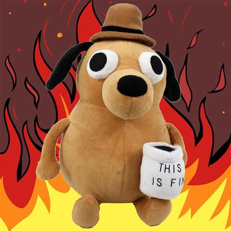 This is Fine Dog Plush 